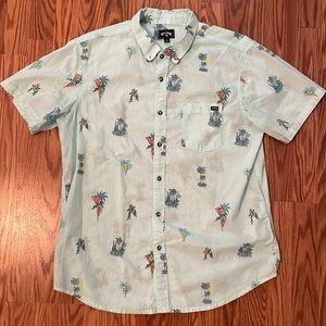 Mens Billabong Sundays short sleeve button down